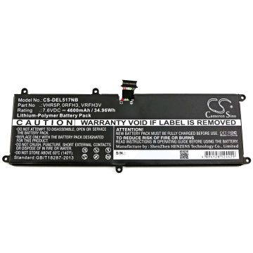 DELL Latitude 11 5175 akku 4600mAh