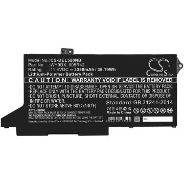 DELL Latitude 5420 / 5520 akku 3350mAh