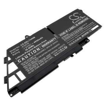 DELL kannettavan tietokoneen Latitude 7340 / Latitude 7340 2-in-1 yhteensopiva akku 4850mAh