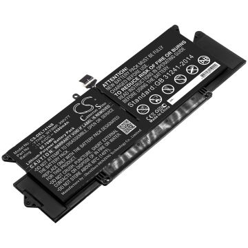 DELL kannettavan tietokoneen Latitude 7410 yhteensopiva akku 5500mAh