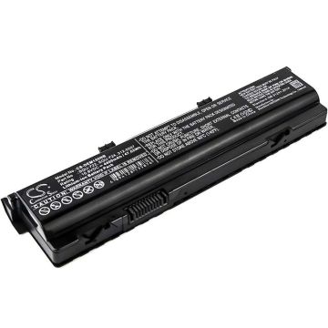 DELL Alienware M15X, Alienware P08G, M15X6CPRIBABLK akku 4400mAh
