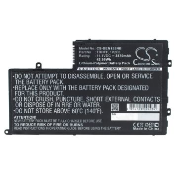 DELL Inspiron 15, Inspiron 15 5000, Inspiron 15-5547 akku 3870 mAh
