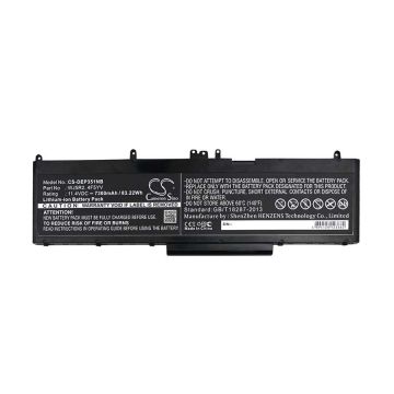 DELL Precision 3510 akku 7300mAh