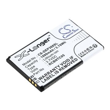 Doro puhelimen Primo 368 yhteensopiva akku 1000mAh