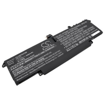 DELL kannettavan tietokoneen Precision 14 5470 / Precision 5470 yhteensopiva akku 4400mAh