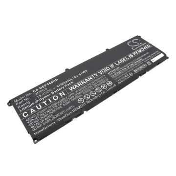 DELL kannettavan tietokoneen Precision 5680 yhteensopiva akku 4150mAh