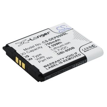 DORO Liberto 650 / Secure 580 akku 700 mAh