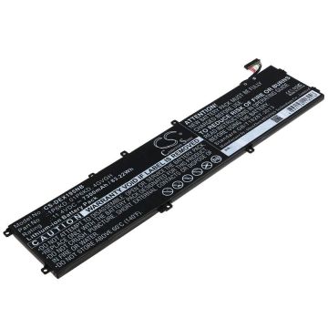 DELL Precision 5510, XPS 15 9530, XPS 15 9550 akku 7300mAh