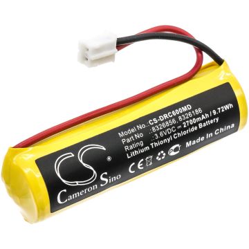Drager tutkimuslaitteen PAC 6000 / PAC 6500 yhteensopiva akku 2700mAh