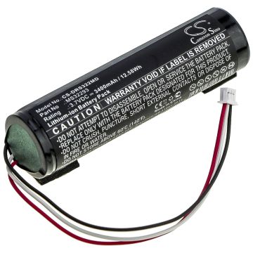 Drager lääketieteellisen laitteen TOFscan Monitor / TOFScan NMT Monito yhteensopiva akku 3400mAh