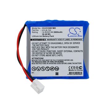 Biocare ECG-6010 akku 2600mAh