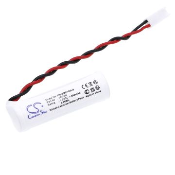 DUAL-LITE hätävalaistus EVEUGWE / EVEUGWEI yhteensopiva akku 800mAh