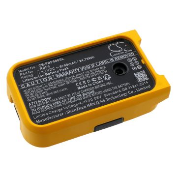 Fluke tutkimuslaitteen 6XG45 / PLS 180G yhteensopiva akku 6700mAh