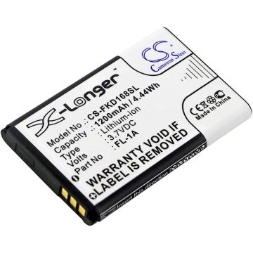 Fukuda tutkimuslaitteen EK-168G / EK-268G yhteensopiva akku 1200mAh