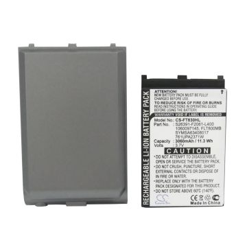 Fujitsu Loox T800, Loox T810, Loox T830 tehoakku erillisellä takakannella 3060 mAh