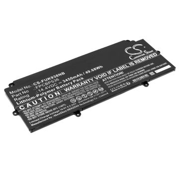 Fujitsu kannettavan tietokoneen LifeBook U937 / LifeBook U938 yhteensopiva akku 3450mAh