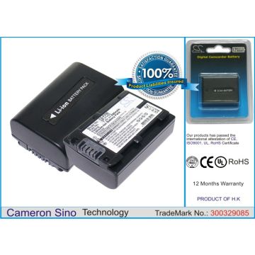 Sony NP-FV50 yhteensopiva akku 600 mAh