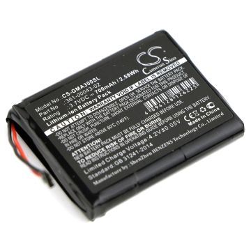 Garmin Approach G30 / 010-01690-00 Navigaattorin Akku 700 mAh