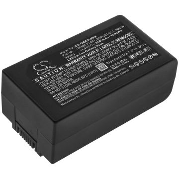 GE lääketieteellisen laitteen MAC 2000 / MAC 2000 EKG yhteensopiva akku 3400mAh