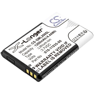 Garmin navigaattorin 010-01055-15 / 010-02184-01 yhteensopiva akku 1200mAh
