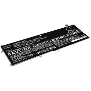HP kannettavan tietokoneen Pro X2 612 G1 Keyboard yhteensopiva akku 3150mAh