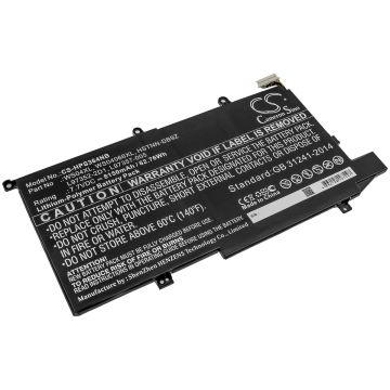 HP kannettavan tietokoneen Spectre x360 14-ea0002ni / Spectre x360 14-ea0002nx yhteensopiva akku 8150mAh