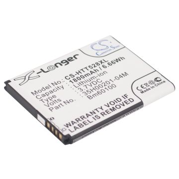 HTC One SV, One SU, One SC jne yhteensopiva akku 1800 mAh