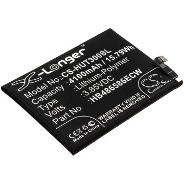 Huawei älypuhelinten Honor V30 / Honor View 30 yhteensopiva akku 4100mAh