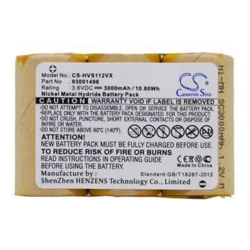 Hoover S1120 akku 3000mAh / 10.80Wh