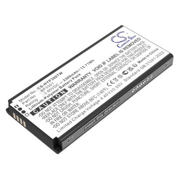Hytera radiopuhelimen P30 / P30 PoC Rado yhteensopiva akku 3300mAh