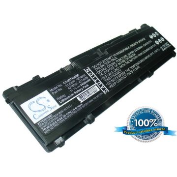 IBM ThinkPad T400s, ThinkPad T410s akku, 4400 mAh Musta