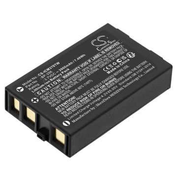 Icom radiopuhelimen IC-M37 / IC-M37E yhteensopiva akku 2000mAh