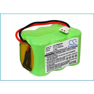 Icom IC-24AT, IC-24ET, IC-25RA akku 600mAh / 4.32Wh