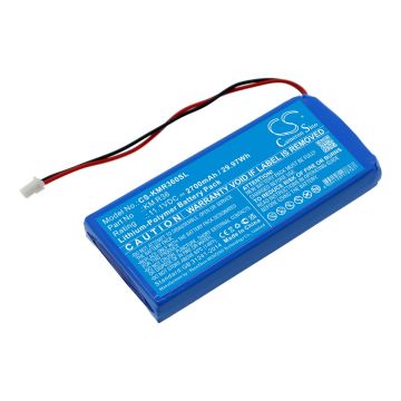 Kanomax tutkimuslaitteen KM R36 Gasmaster yhteensopiva akku 2700mAh