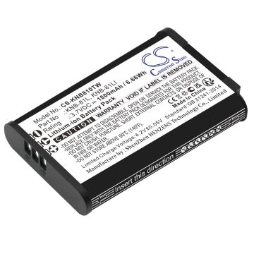 Kenwood radiopuhelimen NX-P500 / TK-3601D yhteensopiva akku 1800mAh
