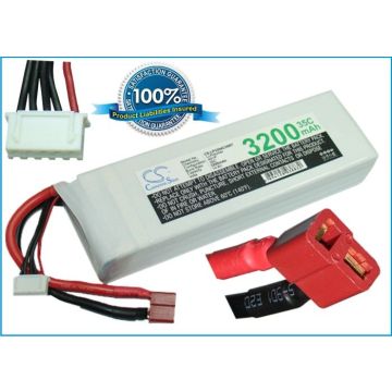 Li-Po akku, 3200mAh, 14,8V, 35C