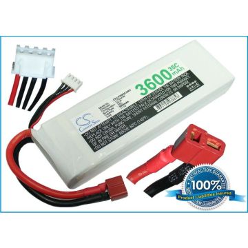 Li-Po akku, 3600mAh, 11,1V, 35C