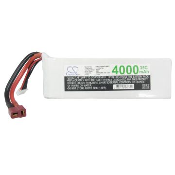 Li-Po akku, 4000mAh, 14,8V, 35C