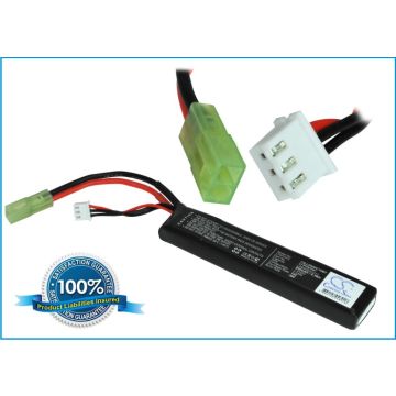 RC / airsoft akku, 850 Li-PL , 7,4 V