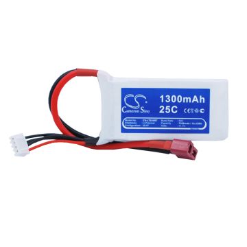 Li-Po Akku, 1300 mAh 11,1V 25C