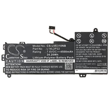 Lenovo E31, E31-70, E31-70-80KX0007GE akku 4500 mAh