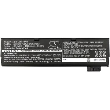 Lenovo Thinkpad P51S, T470, T570 akku 4400 mAh