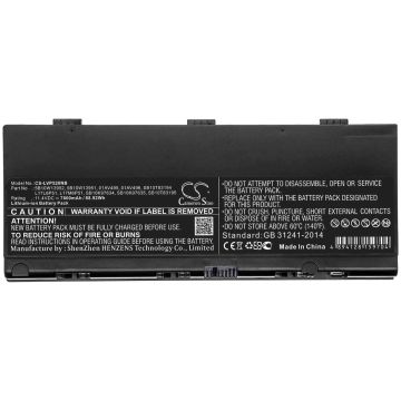 Lenovo Thinkpad P52 akku 7800 mAh