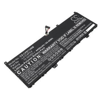 Lenovo kannettavan tietokoneen Yoga Slim 7 ProX 14IAH7 82TK0076MX / Yoga Slim 7 ProX 14ARH7 82TL003TKR yhteensopiva akku 4450mAh