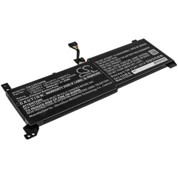 Lenovo kannettavan tietokoneen IdeaPad 3 14ALC6 / IdeaPad 3 14ITL6 yhteensopiva akku 4850mAh