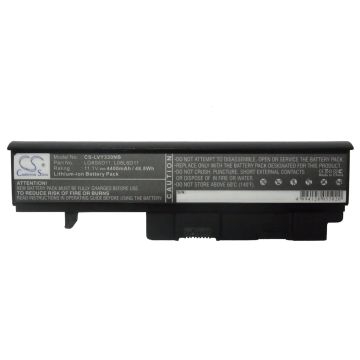 Lenovo LO8S6D11   akku, 4400 mAh Musta