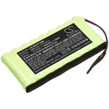 MAQUET lääketieteellisen laitteen 121102C0 / Operating Table Remote yhteensopiva akku 700mAh