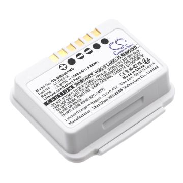 Mindray lääketieteellisen laitteen TMS-6016 / BP10 yhteensopiva akku 1800mAh