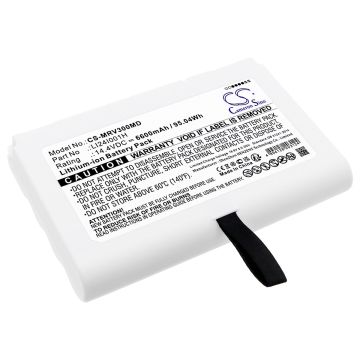 Mindray lääketieteellisen laitteen SV300 / uMED20 yhteensopiva akku 6600mAh
