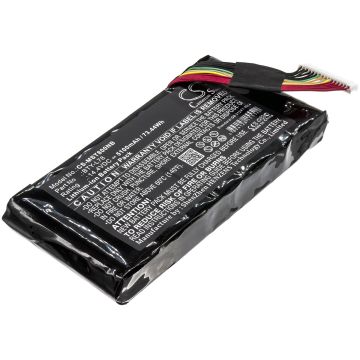 MSI kannettavan tietokoneen WT75 8SM-028CA / GT75 8RF yhteensopiva akku 5100mAh